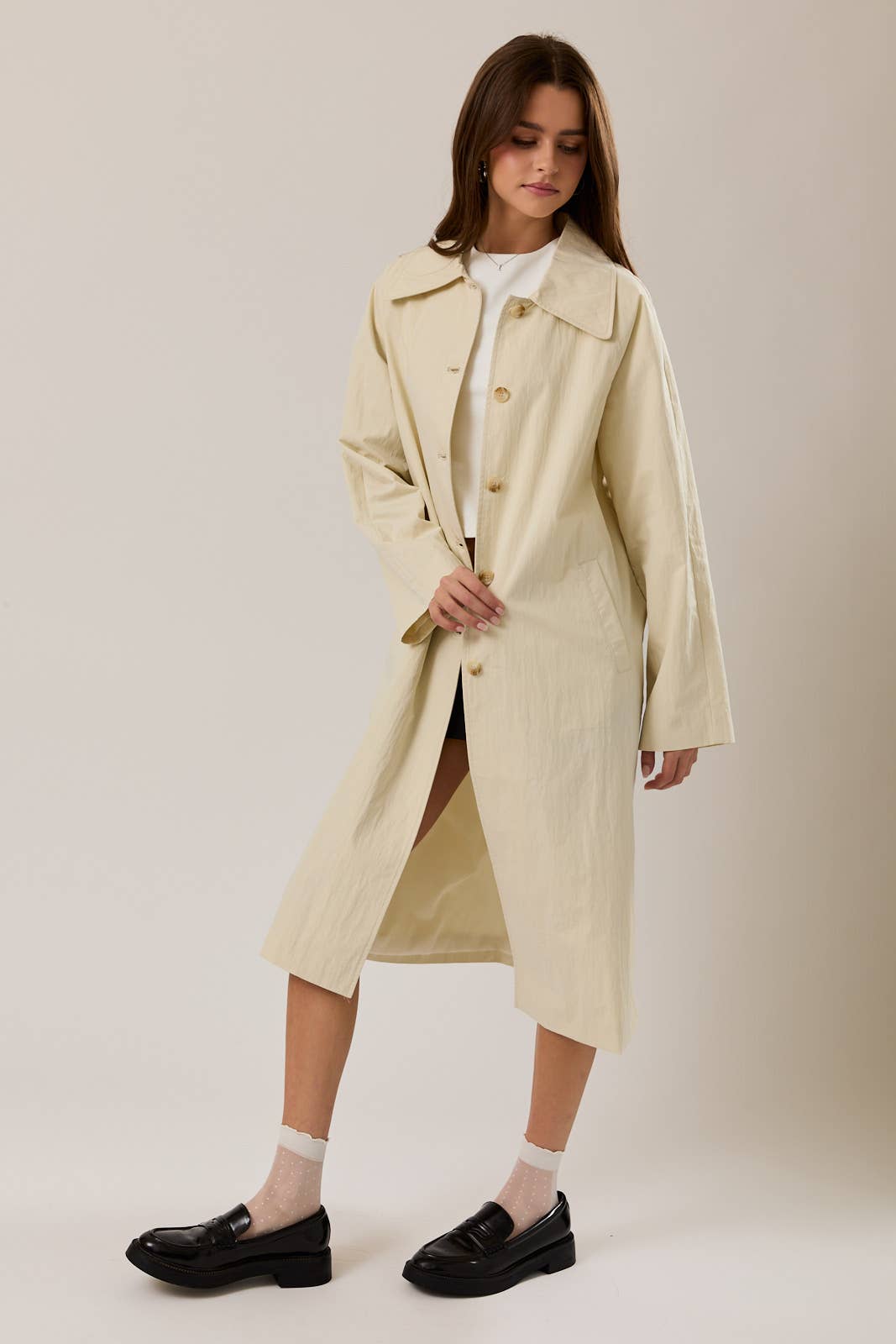 Long Trench Coat
