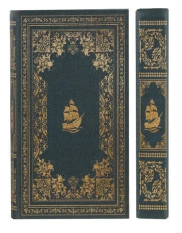 Paper Notebook with Book Design & 176 Ruled Pages, 6 Styles