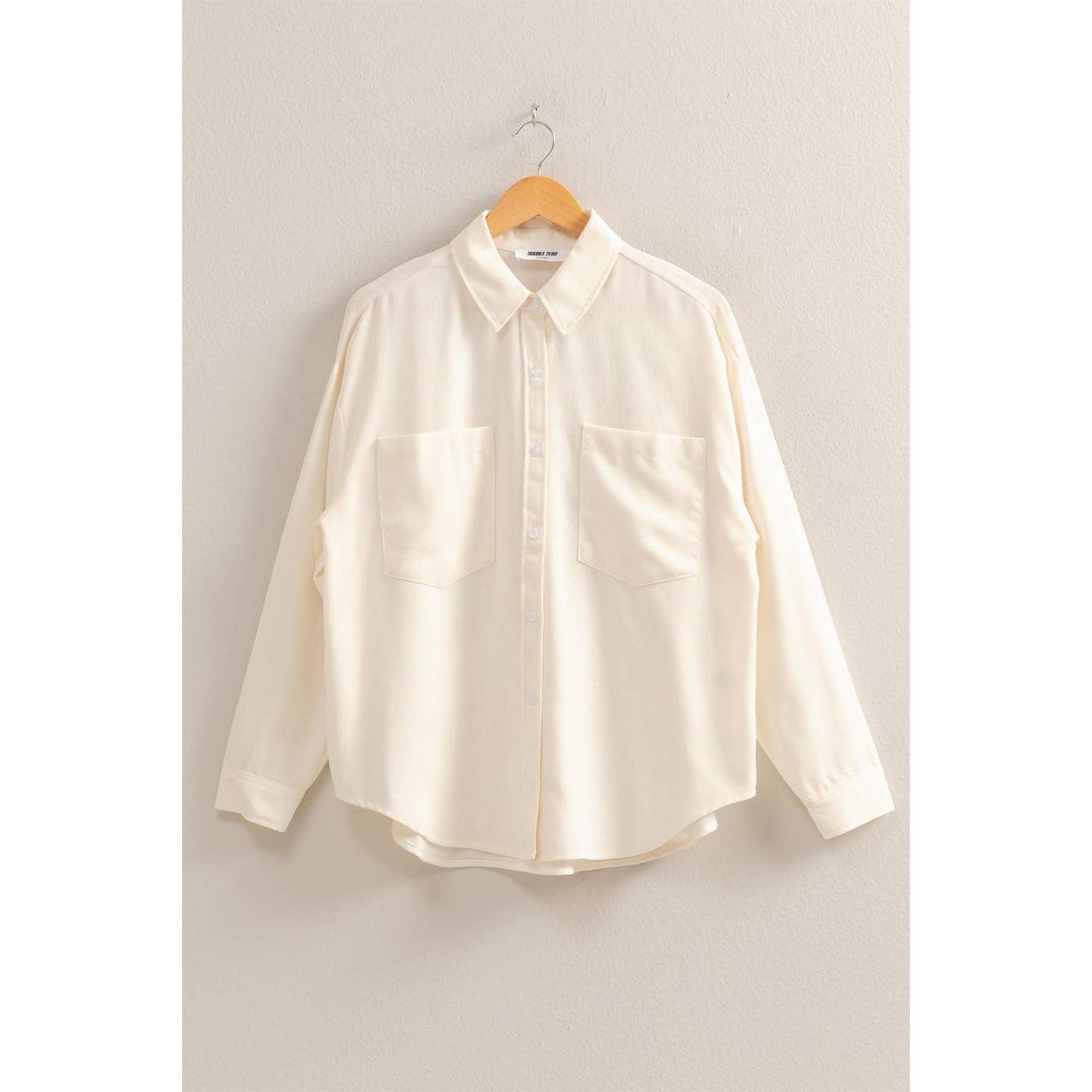 Sand Washed Relaxed Long Sleeve DZ24C609