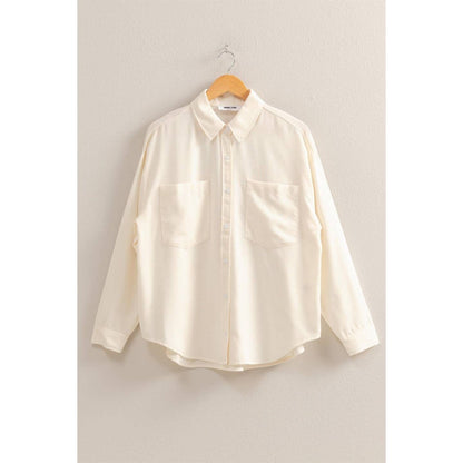 Sand Washed Relaxed Long Sleeve DZ24C609