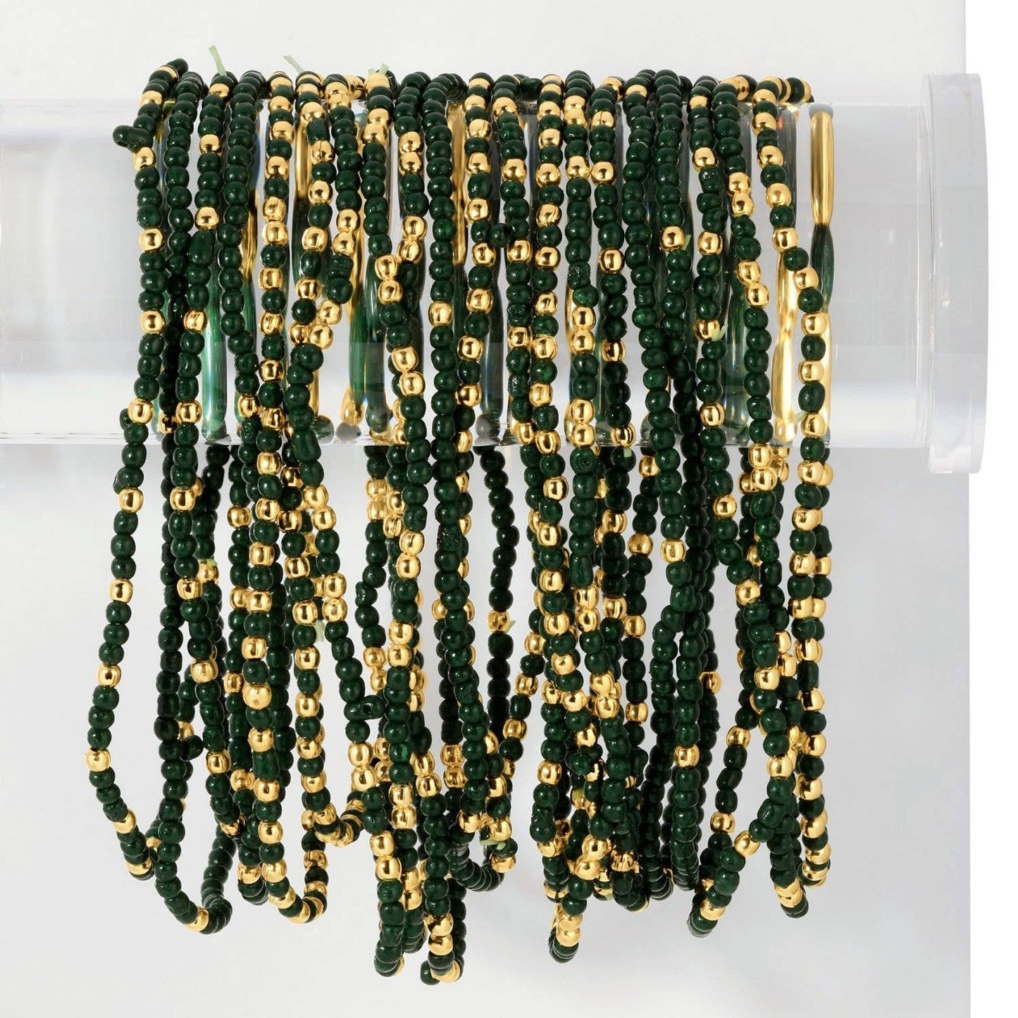 Stretch Beaded Solid Game Day Bracelets