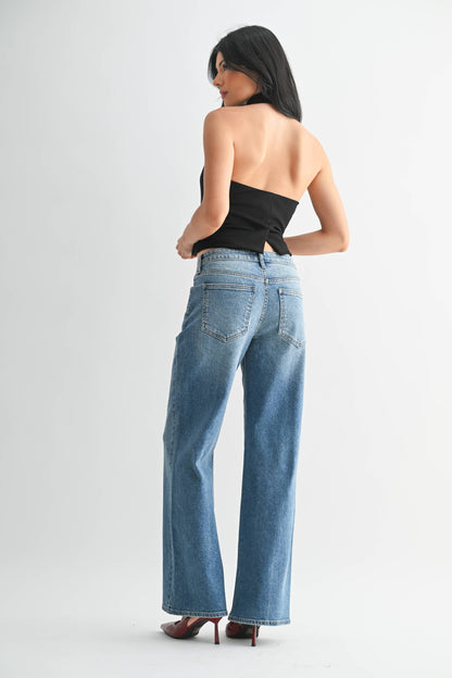 High Rise Full Length Straight