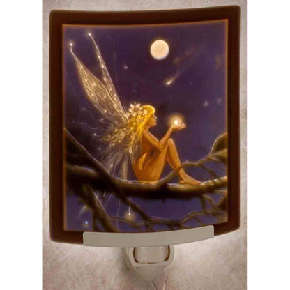 Fairy Moon Porcelain Nightlight
