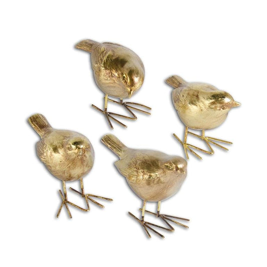 Antique Gold Bird Figurines