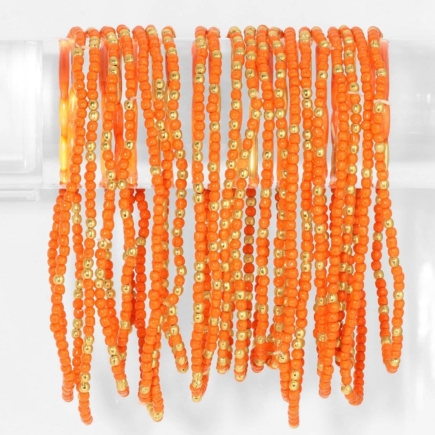 Stretch Beaded Solid Game Day Bracelets