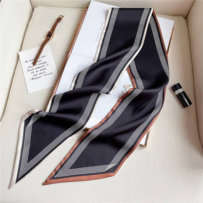 Thin Silk Head Scarf