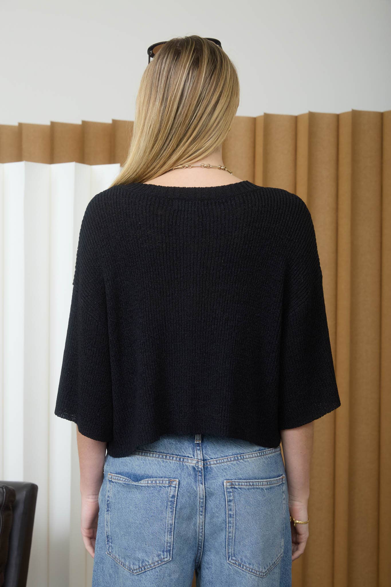 Boxy Short Sleeve Button Down