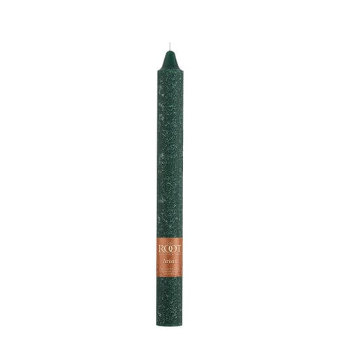 9" Timberline™ Arista™ Dark Green Single Candle