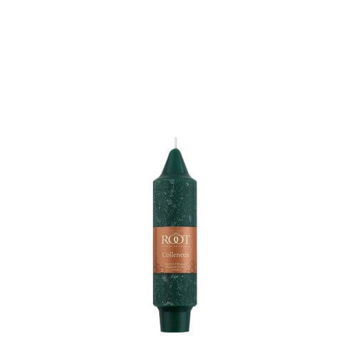 5" Timberline™ Collenette Dark Green Single Candle