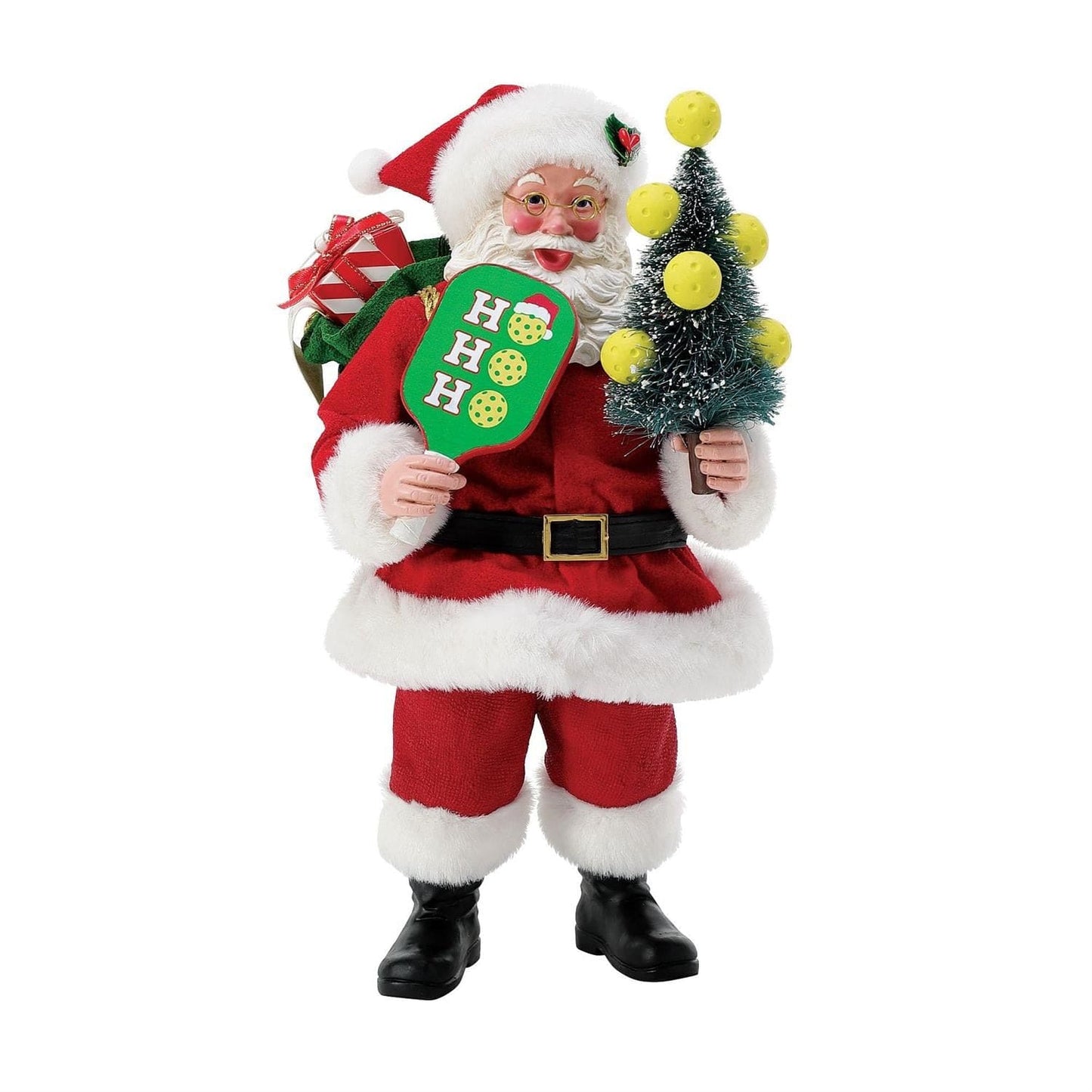 Santa Pickleball Figurine