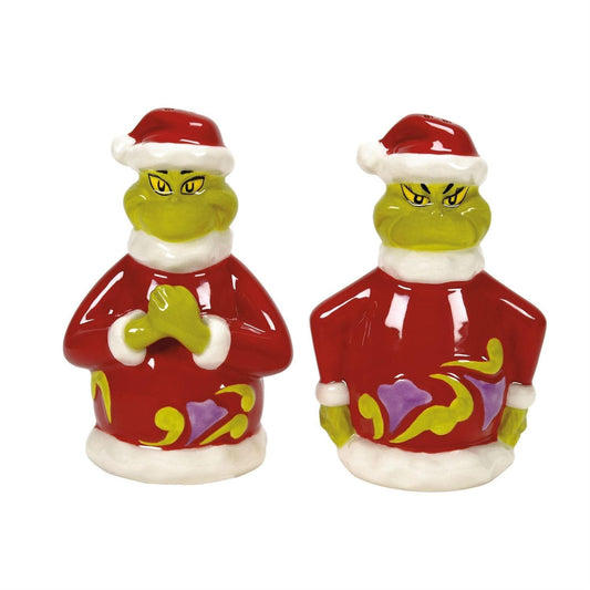 Naughty/nice Grinch Salt and Pepper