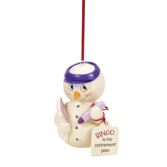 BINGO Retirement Plan ornament