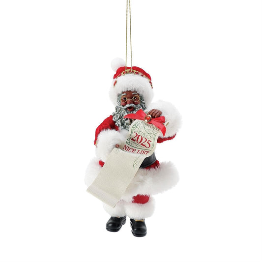 2025 Anniv. Santa Ornament