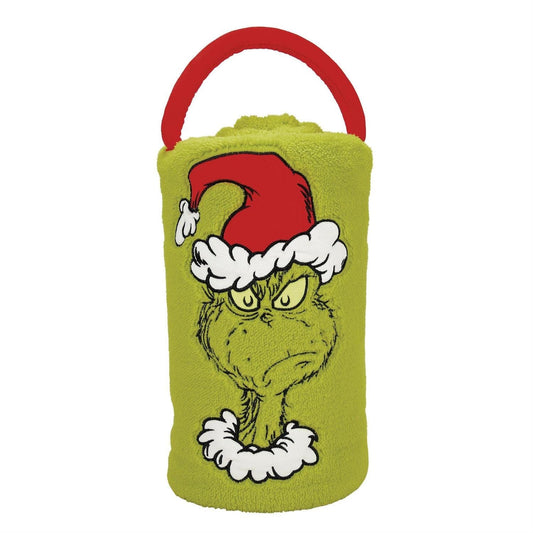 Angry Santa Grinch Snow Throw