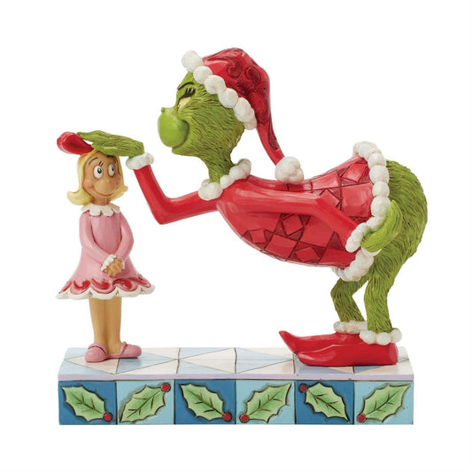 Grinch Pat Cindy Lou's Head Figurine