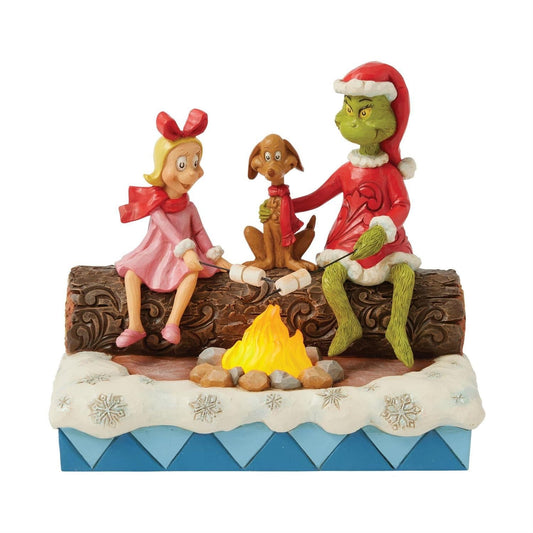 Grinch, Max, Cindy Roasting Figurine