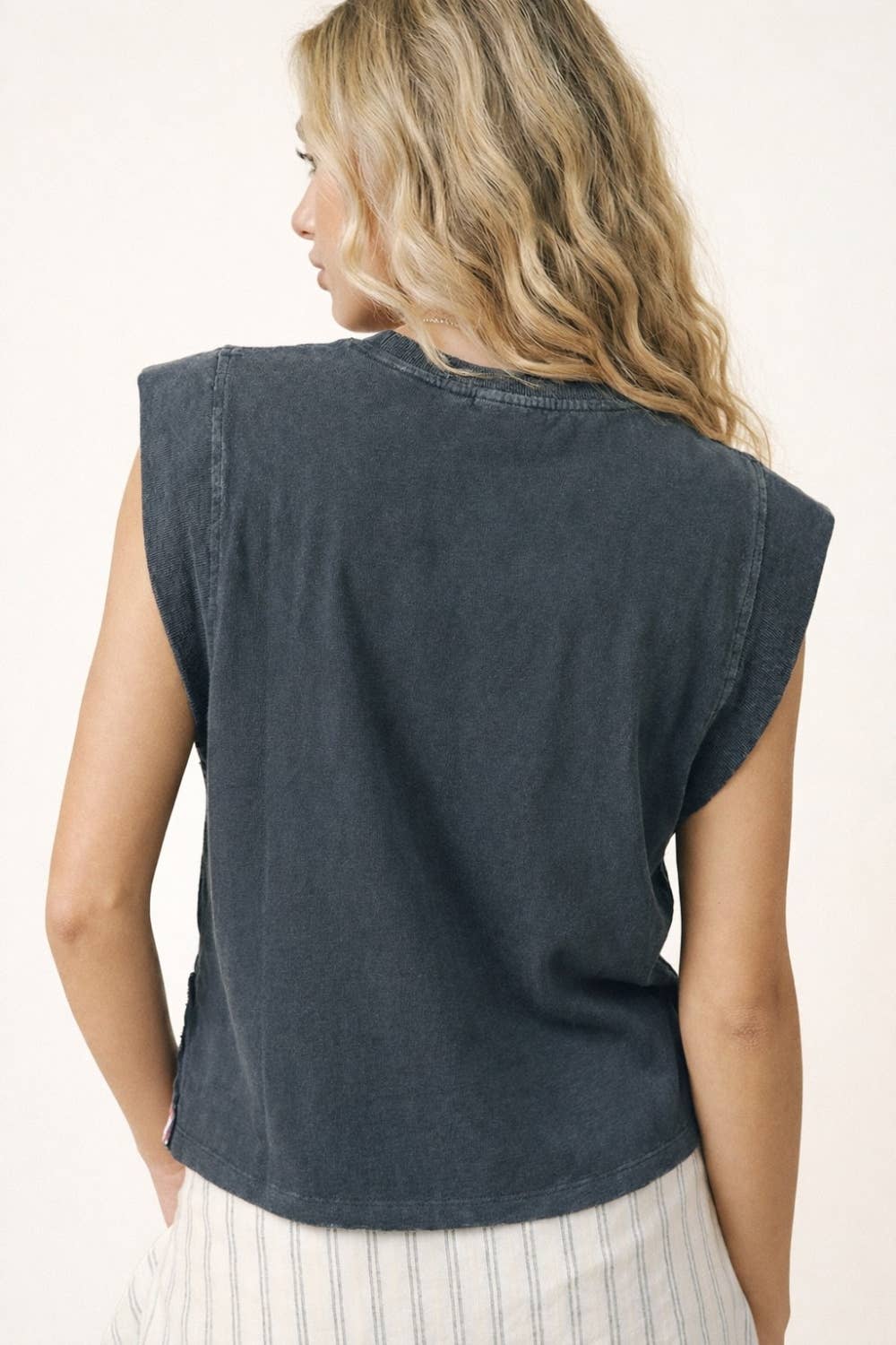 **Pre-Order**  250th USA star pocket stripe side tank