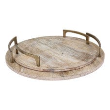 Serra Wooden Trays - 2 Sizes Available