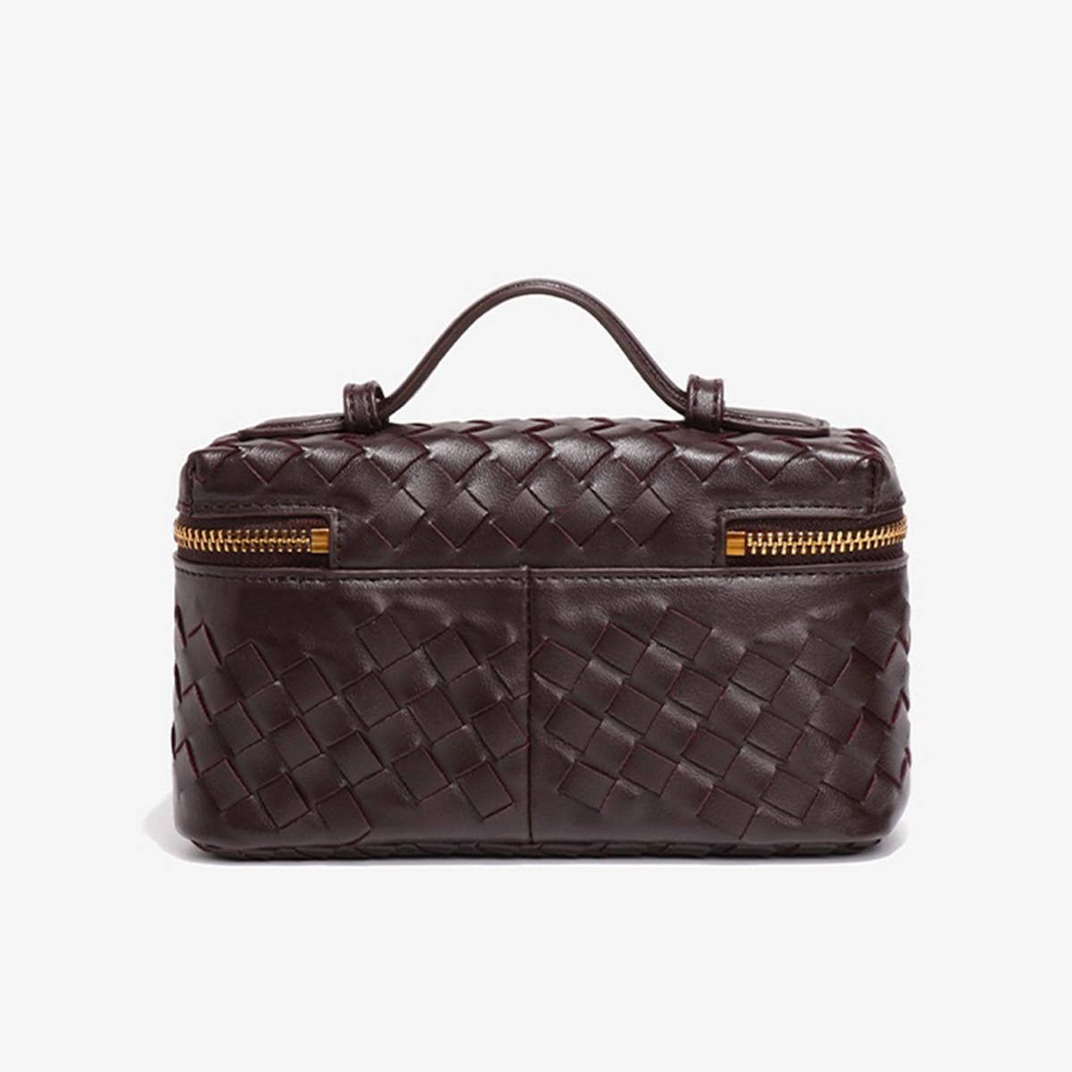 Handmade Woven Trendy Box Shoulder Bag_CWAB06123