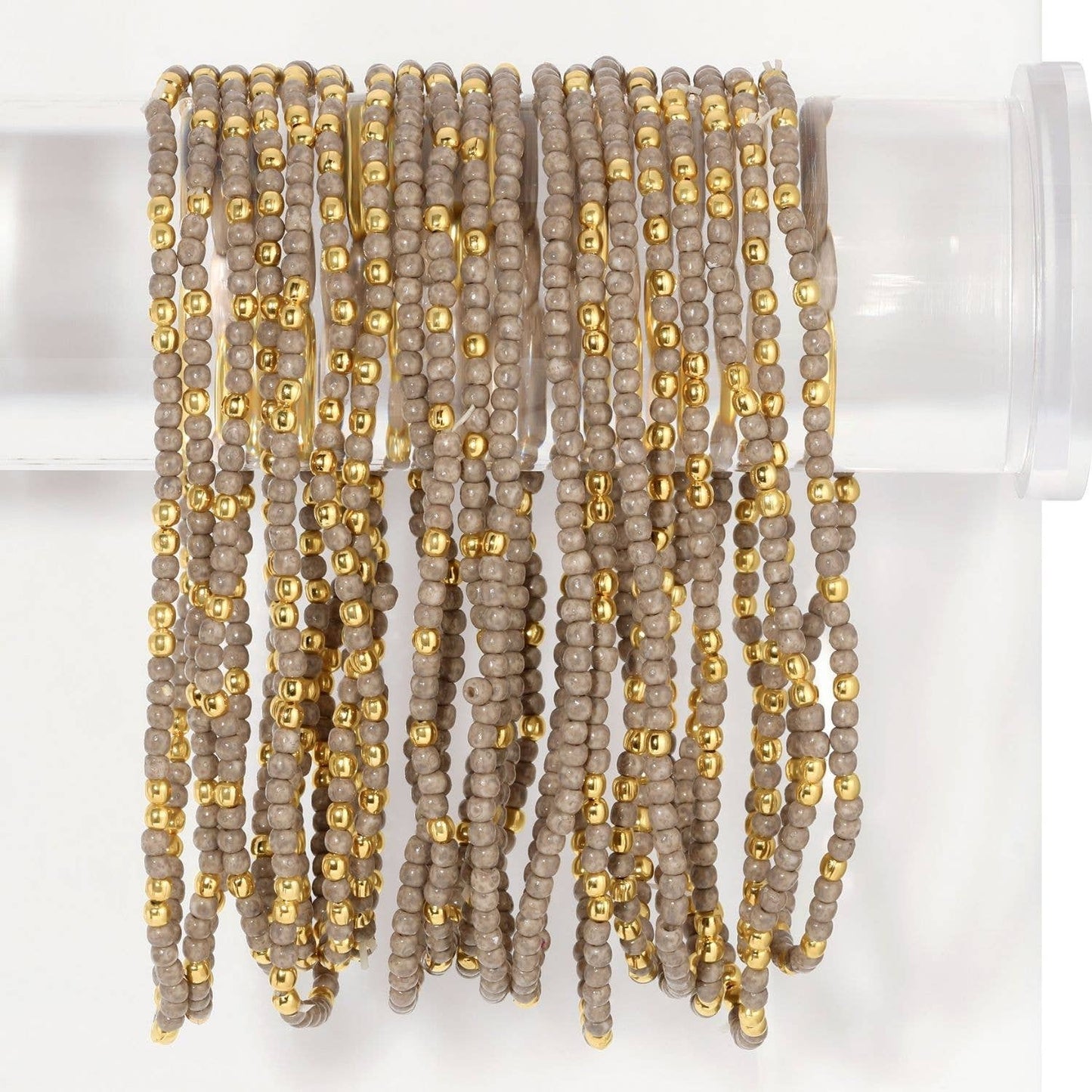 Stretch Beaded Solid Game Day Bracelets