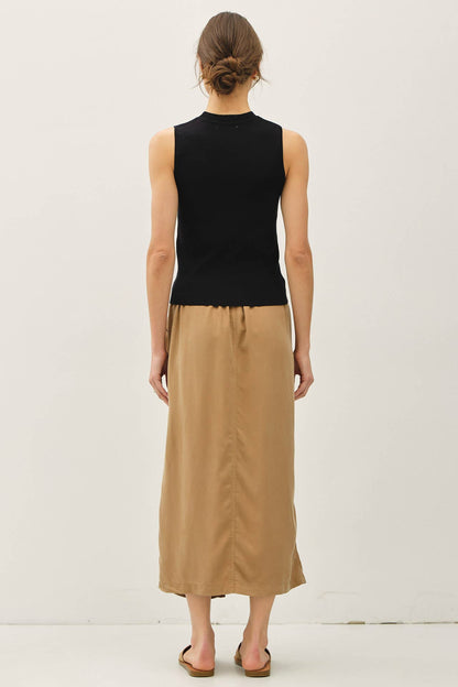Classic Crew Neck Sleeveless Tank