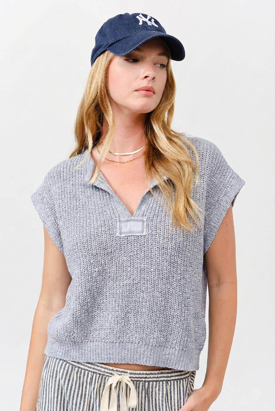 Lightweight Short Sleeve Sweater