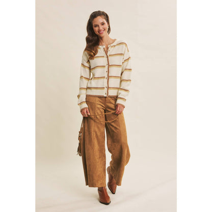 Buttery Suede Stretchy Wide-Leg Pants