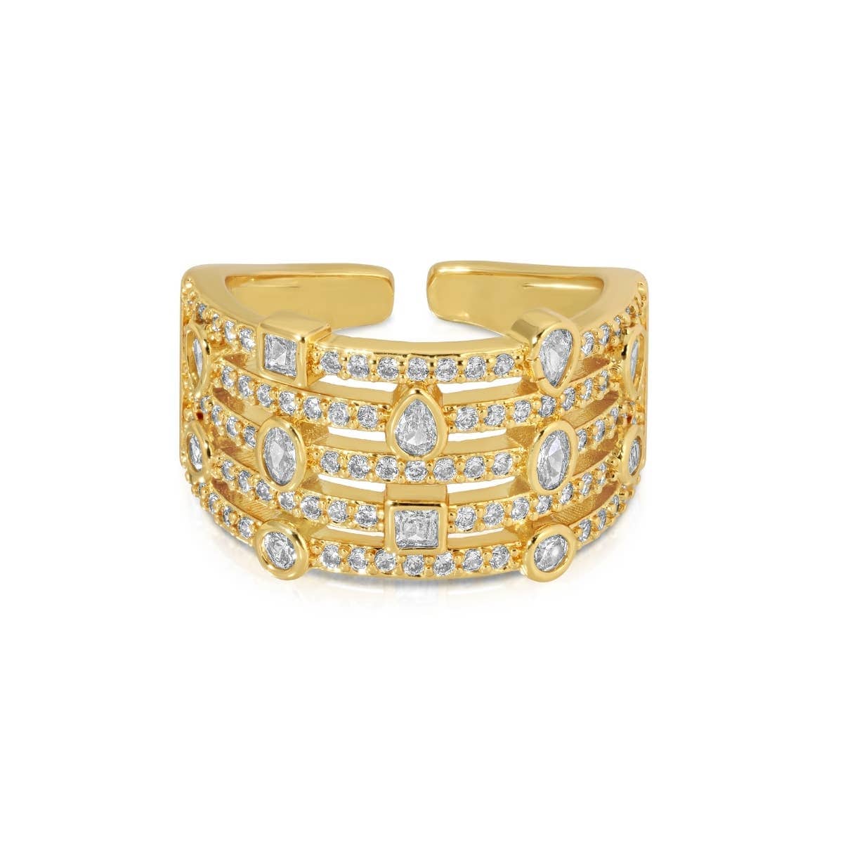All That Shimmers, Pavé Statement Ring