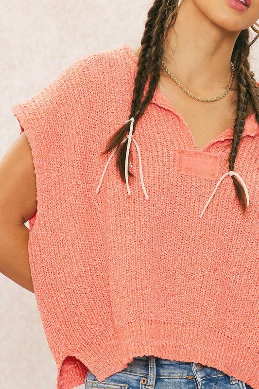 Lightweight Short Sleeve Sweater