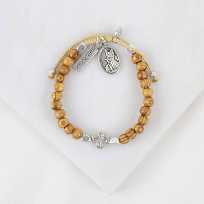 Rooted in Faith Bracelet - Archangel Michael/Guardian Angel Protection