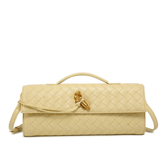 Weave leather clutch Women's Designer Clutch Bags