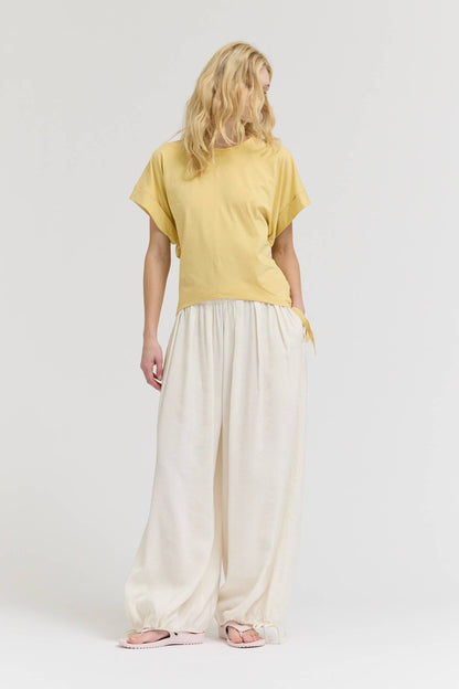41628 - SIDE SCRUNCH TEE