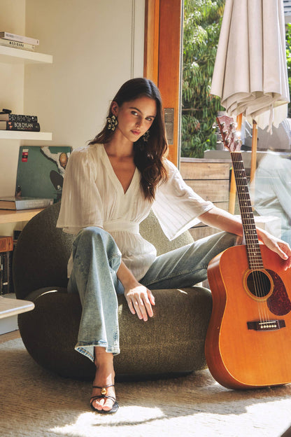 Kimono Sleeve Blouse
