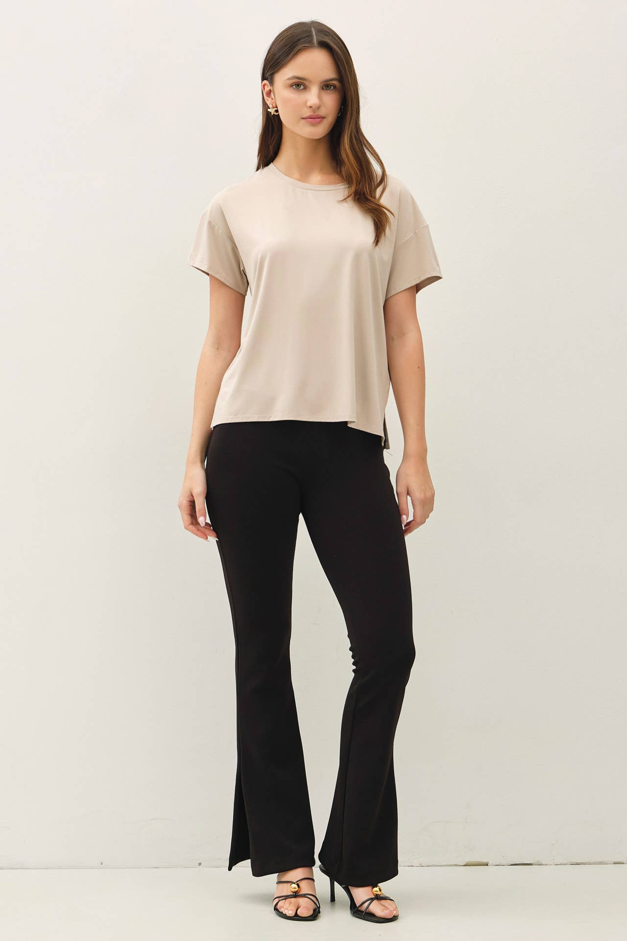 Bamboo Crewneck Oversized T-Shirt