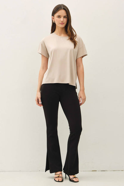 Bamboo Crewneck Oversized T-Shirt