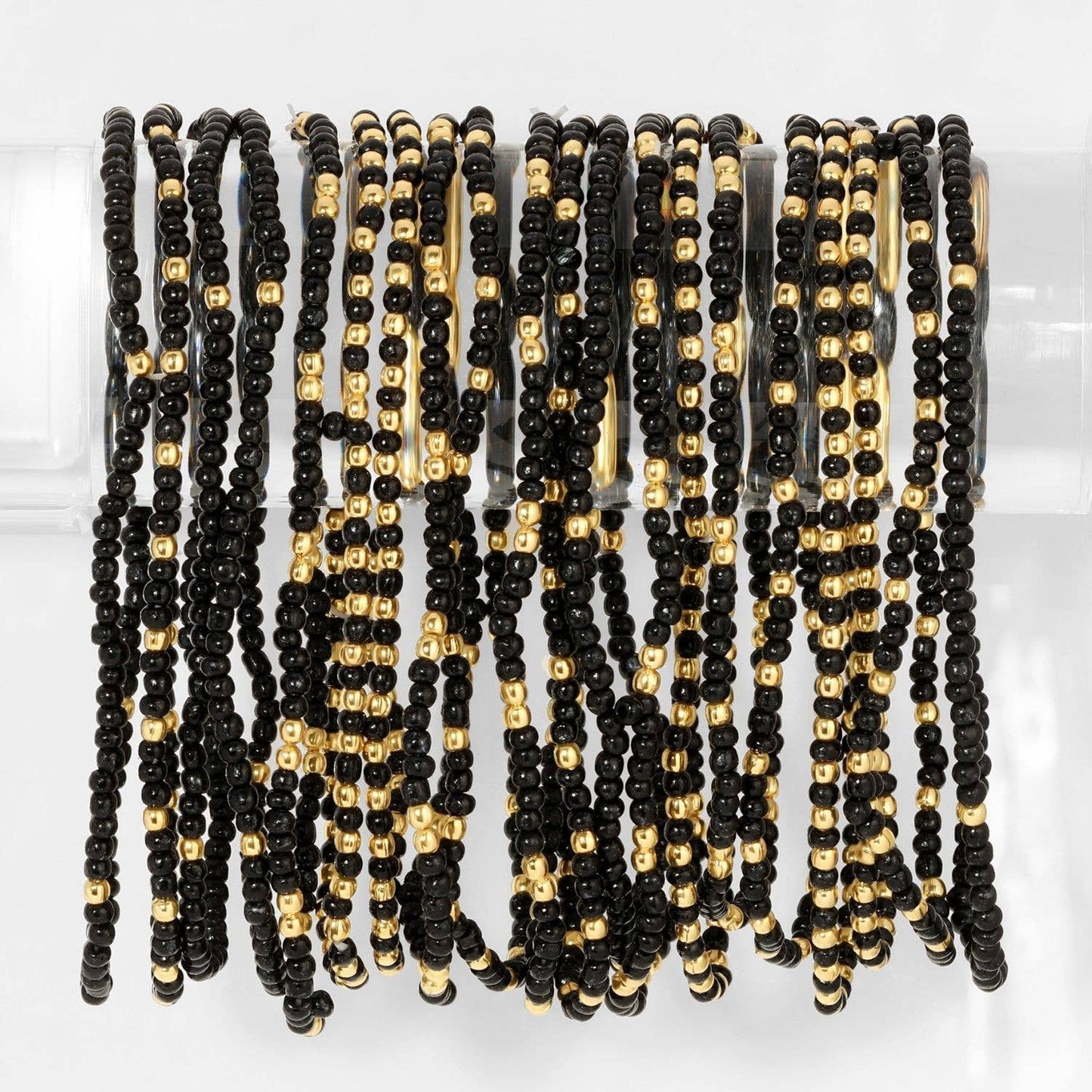 Stretch Beaded Solid Game Day Bracelets