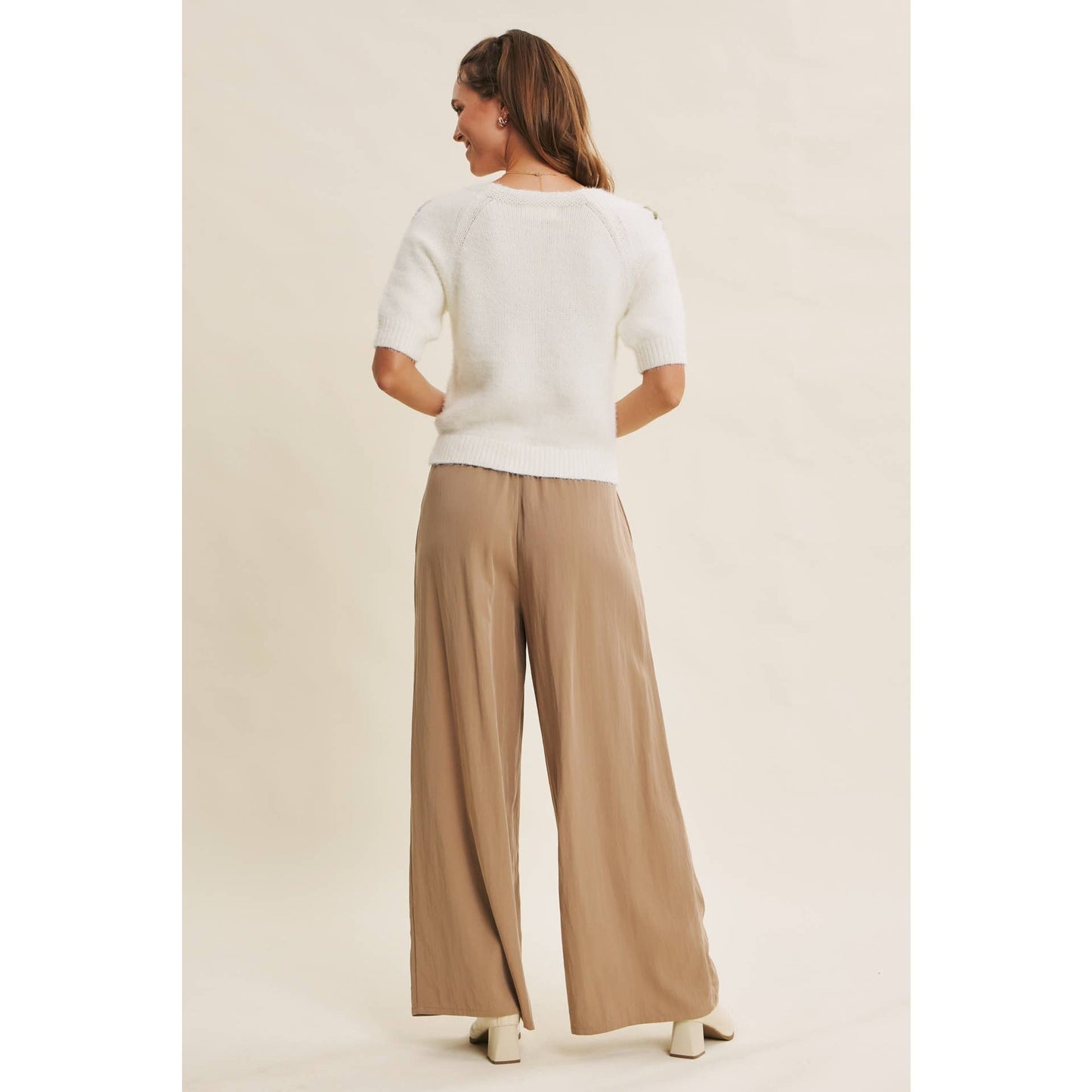 Washed Wide Leg Pants