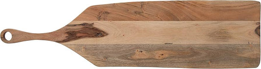 Acacia Wood Cheese/Cutting Board With Handle