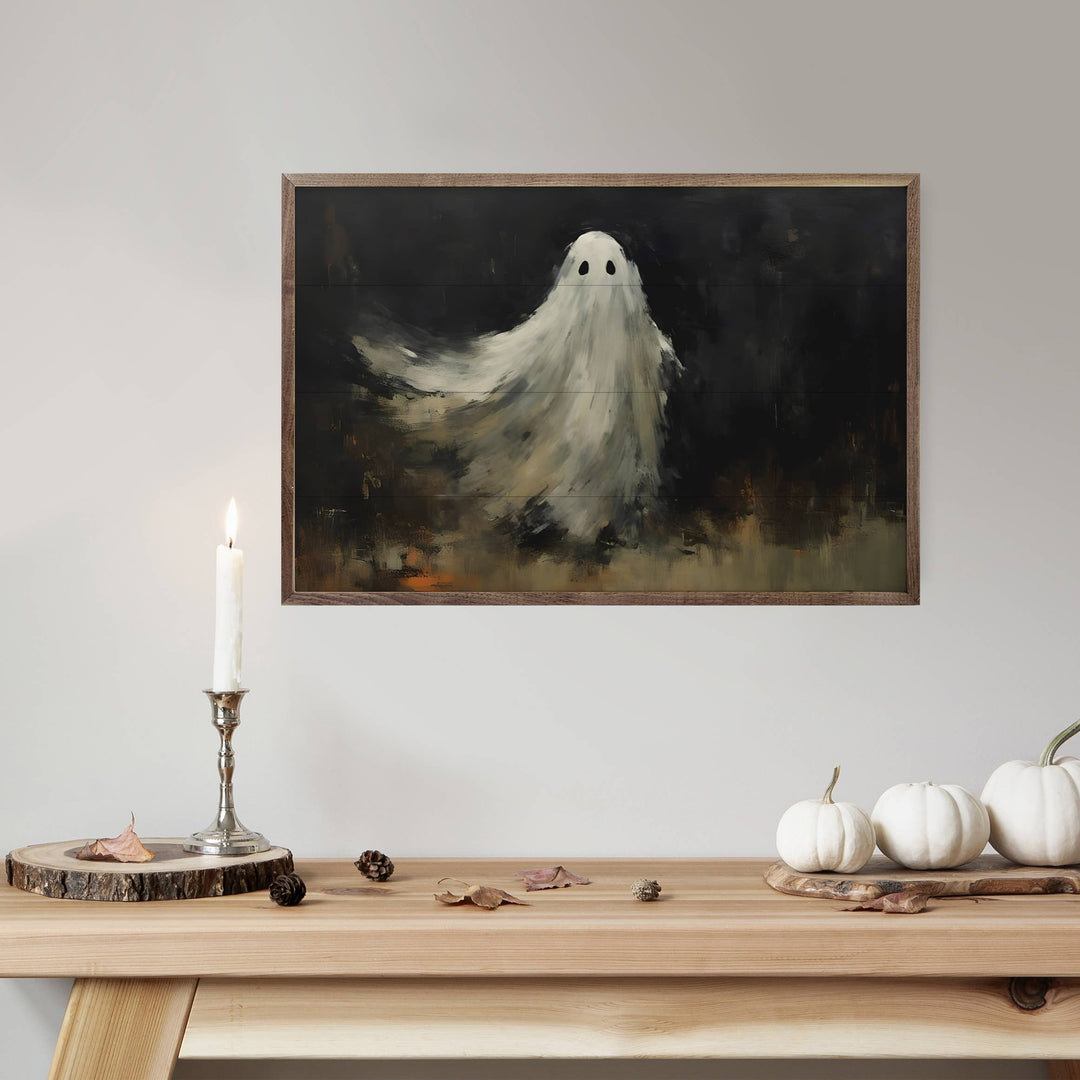 Ghost Portrait Wall Art
