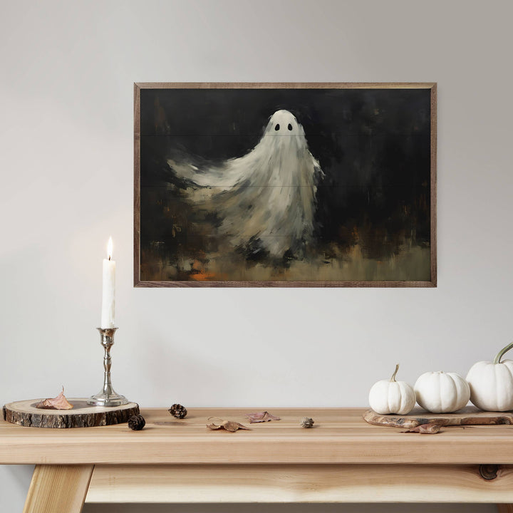 Ghost Portrait Wall Art