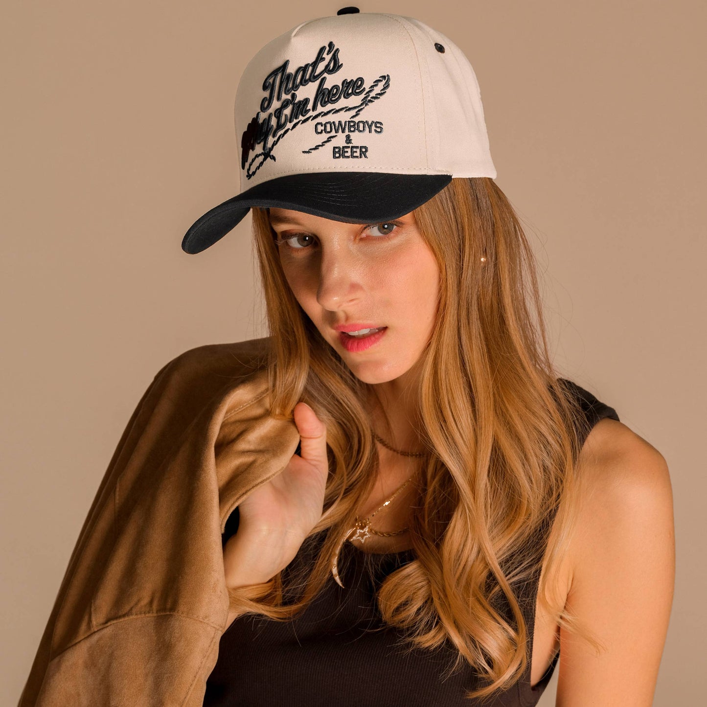 That's Why I'm Here Trucker Cap