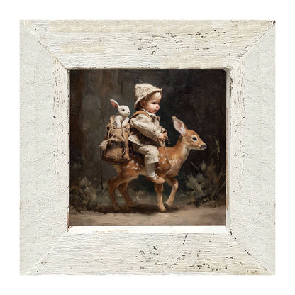 A Boy with his Forest Friends