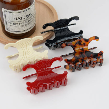 2.95'' Tortoiseshell Acetate Hair Claw Clip, Eco-Friendly