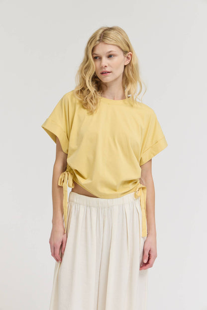 41628 - SIDE SCRUNCH TEE