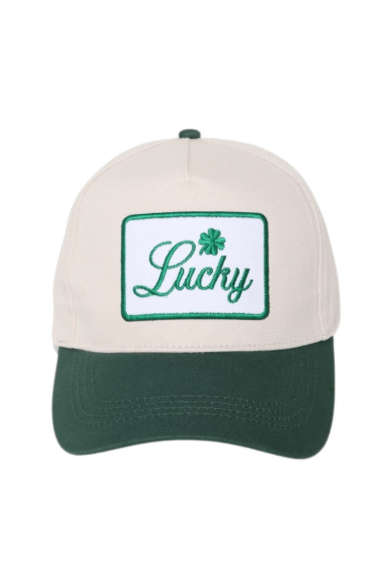 ST. PATRICK'S LUCKY Patch Two Tone Baseball Cap