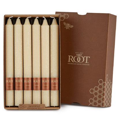 12" Root Timberline™ Arista® Wax Taper Candles - Assorted Colors