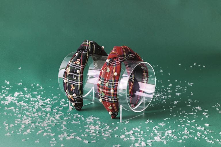 Red Holiday Icon Headband