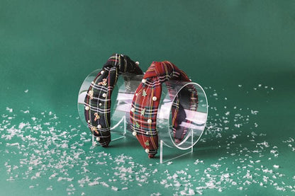 Red Holiday Icon Headband