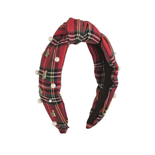 Red Holiday Icon Headband