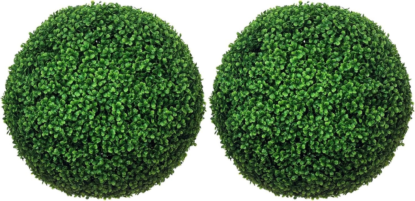 Artificial 19" Boxwood Topiary Ball UV Protected